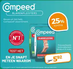 Trekpleister Keuze uit het hele compeed assortiment aanbieding