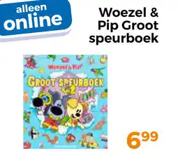 Trekpleister Woezel & Pip Groot speurboek aanbieding