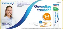 Trekpleister Keuze uit alle sensodyne gevoeligheid, kids en proglasur mondverzorging aanbieding