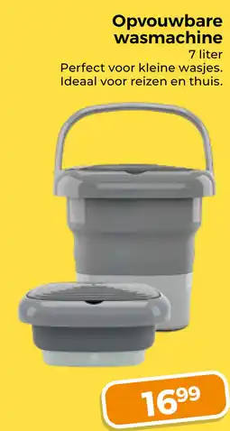 Trekpleister Opvouwbare wasmachine aanbieding