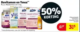 Kruidvat Davitamon en Ymea aanbieding