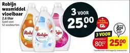 Kruidvat Robijn Wasmiddel Vloeibaar aanbieding