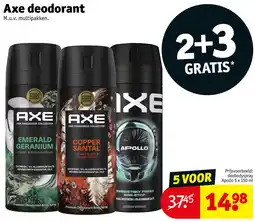 Kruidvat Axe Deodorant aanbieding