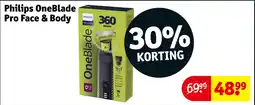 Kruidvat Philips OneBlade Pro Face & Body aanbieding