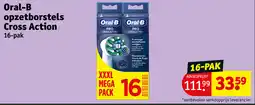 Kruidvat Oral-B Opzetborstels Cross Action aanbieding