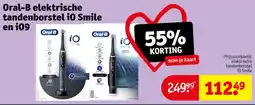 Kruidvat Oral-B Elektrische Tandenborstel iO Smile en 1O9 aanbieding