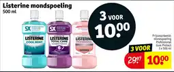 Kruidvat Listerine Mondspoeling aanbieding