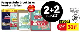 Kruidvat Pampers Luierbroekjes en NewBorn Luiers aanbieding
