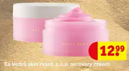 Kruidvat Es Vedra Skin Reset, s.o.s. Recovery Cream aanbieding