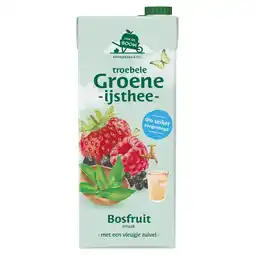 Dirk Van de Boom Troebele groene thee bosfruit aanbieding