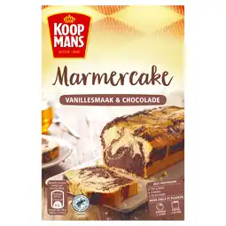 Dirk Koopmans Marmercake mix vanille-chocolade aanbieding