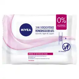 Dirk Nivea Reinigingsdoekjes verzachtend aanbieding