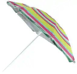 Dirk Strandparasol 170cm 3 kleuren aanbieding