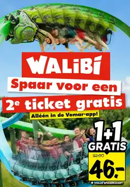 Vomar Voordeelmarkt Walibi aanbieding