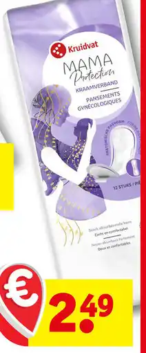 Kruidvat Kruidvat mama protection kraamverband aanbieding