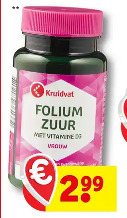 Kruidvat Kruidvat folium zuur aanbieding