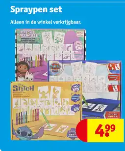 Kruidvat Spraypen set aanbieding