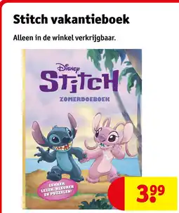 Kruidvat Stitch vakantieboek aanbieding