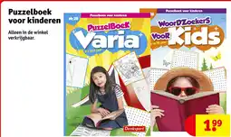 Kruidvat Puzzelboek voor kinderen aanbieding