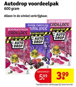 Kruidvat Autodrop voordeelpak aanbieding