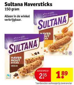 Kruidvat Sultana Haversticks aanbieding