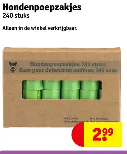 Kruidvat Hondenpoepzakjes aanbieding