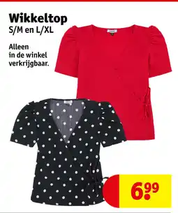 Kruidvat Wikkeltop aanbieding