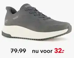 Scapino Skechers Slip-ins: BOBS Squad 4 heren sneakers grijs aanbieding