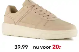 Scapino Blue Box heren sneakers beige aanbieding