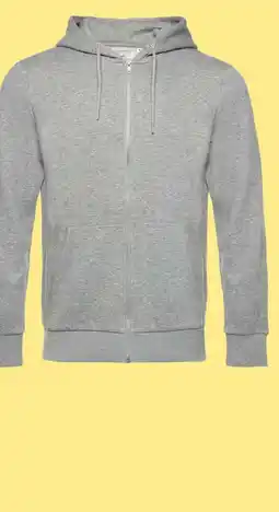 Scapino Produkt heren sweatvest grijs aanbieding