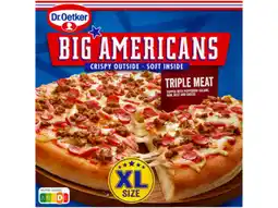 Hoogvliet Dr. Oetker Big americans xl triple meat aanbieding