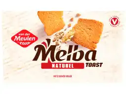 Hoogvliet Van der Meulen Melba toast naturel aanbieding