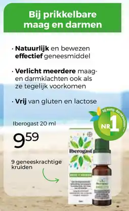 Trekpleister Iberogast aanbieding