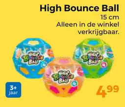Trekpleister High Bounce Ball aanbieding