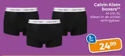 Trekpleister Calvin Klein boxers aanbieding