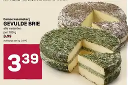 Ekoplaza Damse kaasmakerij gevulde brie aanbieding