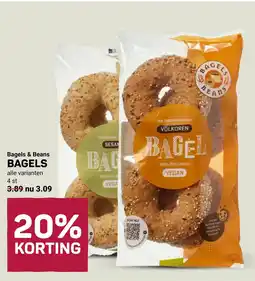 Ekoplaza Bagels & beans bagels aanbieding