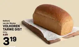 Ekoplaza Bakkerij van der westen volkoren tarwe gist aanbieding