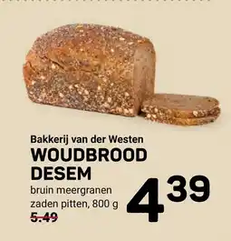 Ekoplaza Bakkerij van der westen woudbrood desem aanbieding