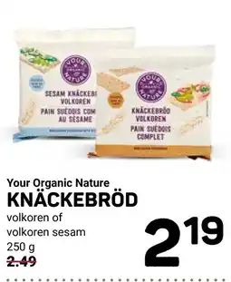 Ekoplaza Your organic nature knäckebrod aanbieding