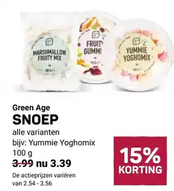 Ekoplaza Green age snoep aanbieding