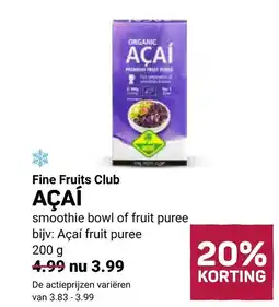 Ekoplaza Fine fruits club açaà aanbieding