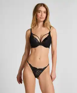 Hunkemoller Hunkemöller String Whitney Zwart aanbieding