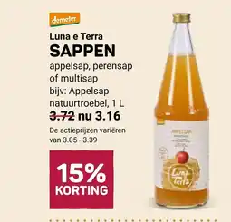 Ekoplaza Luna e terra sappen aanbieding
