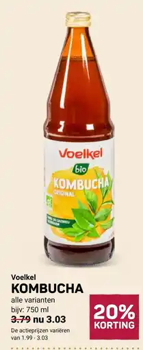 Ekoplaza Voelkel kombucha aanbieding