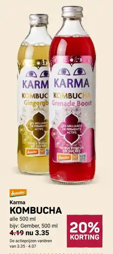 Ekoplaza Karma kombucha aanbieding
