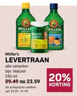 Ekoplaza Möller's levertraan aanbieding