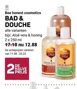 Ekoplaza Bee honest cosmetics bad & douche aanbieding