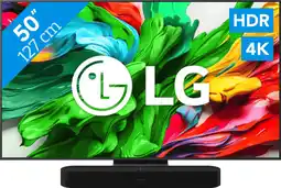 Coolblue LG 50 QNED86 EVO 4K (2025) + Sonos Beam Gen2 Zwart aanbieding