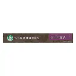 Dekamarkt Starbucks Koffiecups cafe verona dark roast aanbieding